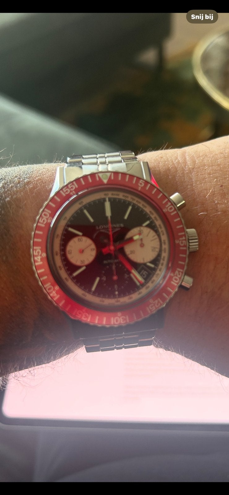 LONGINES HERITAGE DIVER 1967 IN NIEUW STAAT 2023 FULL SET, Ophalen, Zo goed als nieuw, Staal, Overige merken