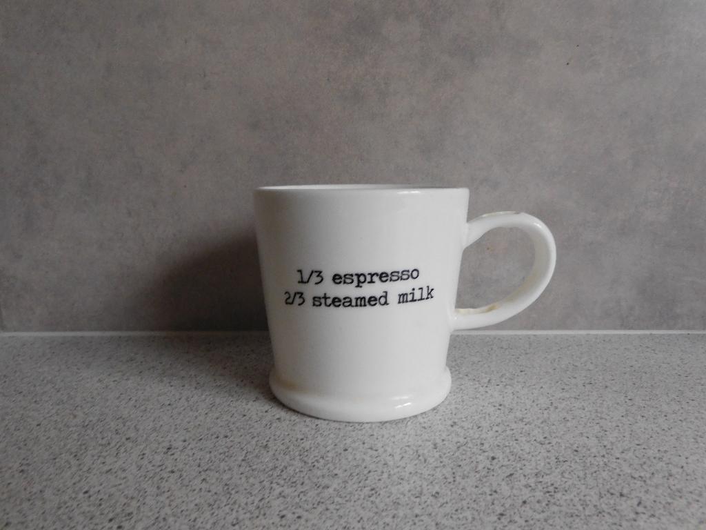 Mok Caffé Latte Rivièra Maison, Huis en Inrichting, Keuken | Servies, Keramiek, Ophalen of Verzenden, Zo goed als nieuw, Overige stijlen