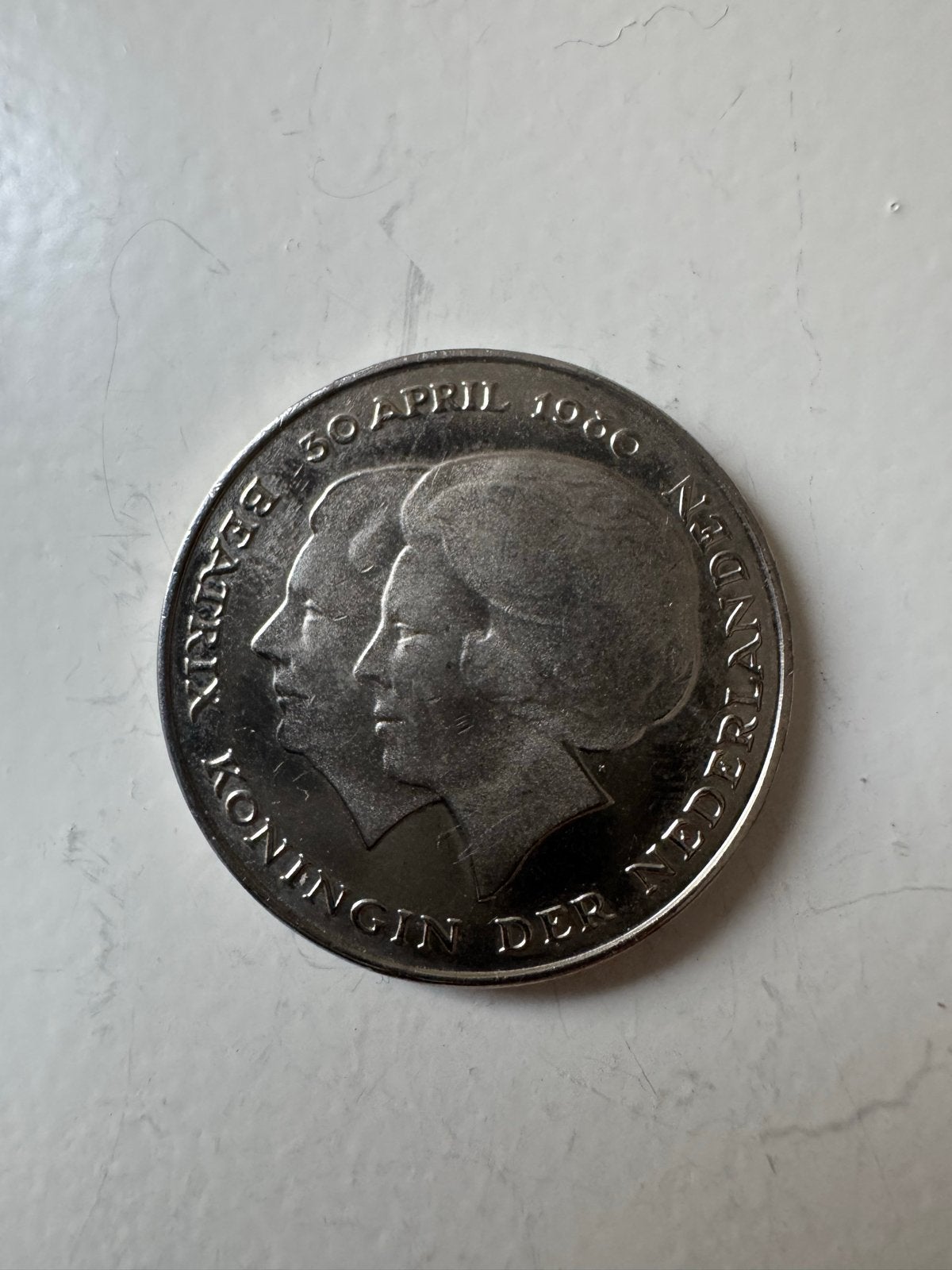 4x Beatrix 30 april 1980.   2,5 gulden munten, Koningin Beatrix, Zilver, Ophalen of Verzenden, Losse munt