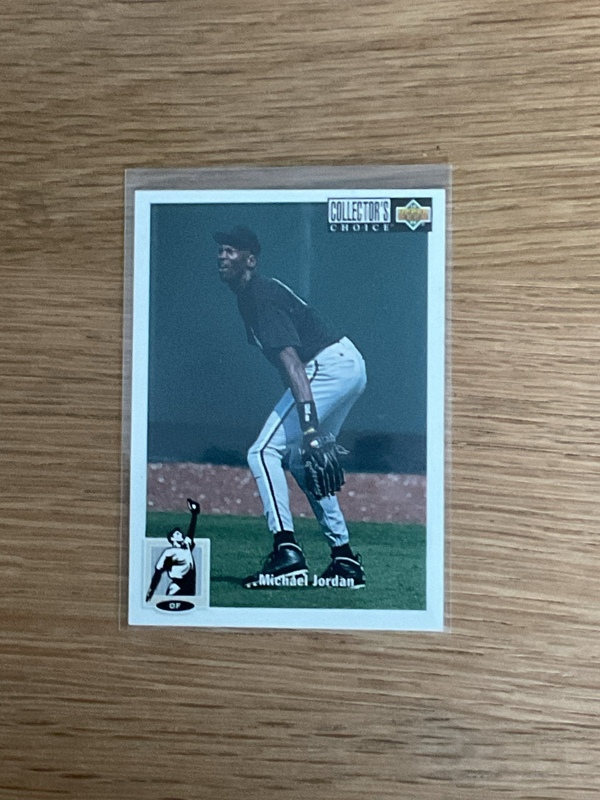 1994 Upper Deck Collector's Choice Michael Jordan #23 MLB, Ophalen of Verzenden, Zo goed als nieuw, Overige sporten, Spelerskaart