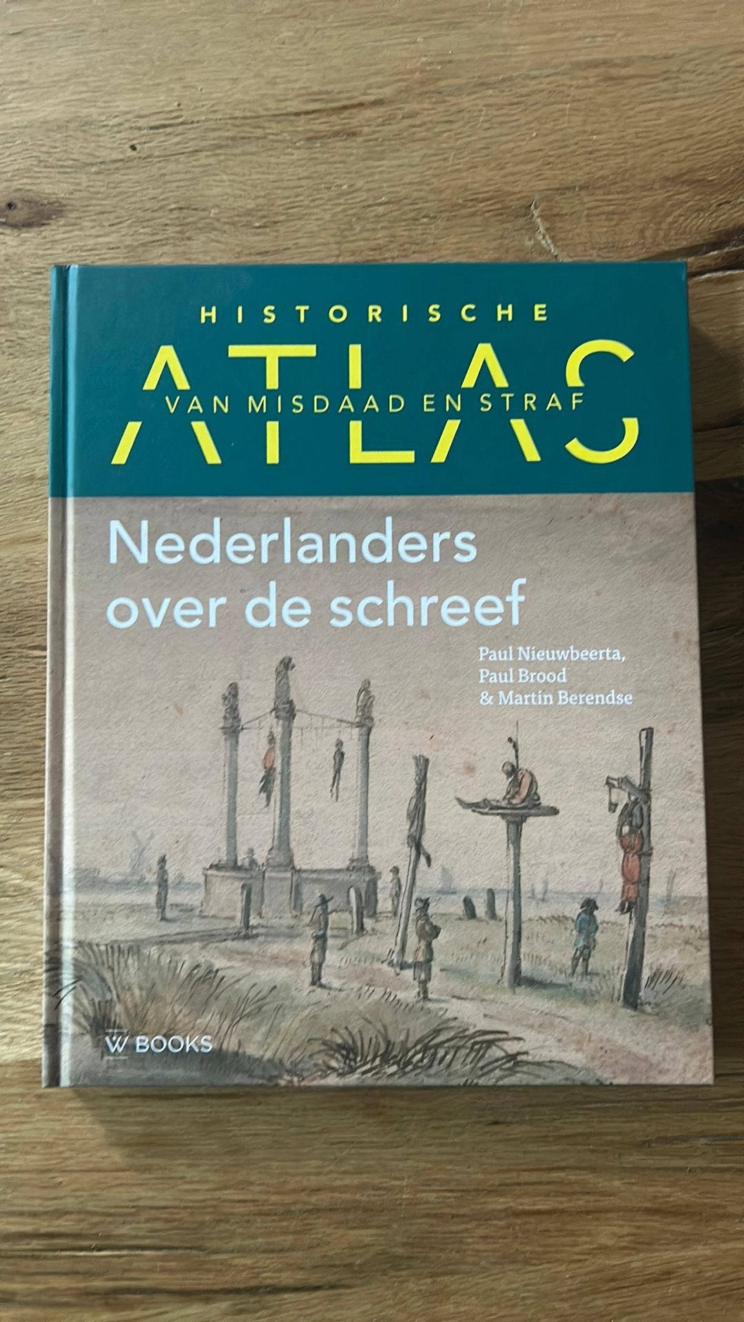 Martin Berendse - Historische atlas van misdaad en straf, Ophalen of Verzenden, Zo goed als nieuw, Martin Berendse; Paul Brood; Paul Nieuwbeerta