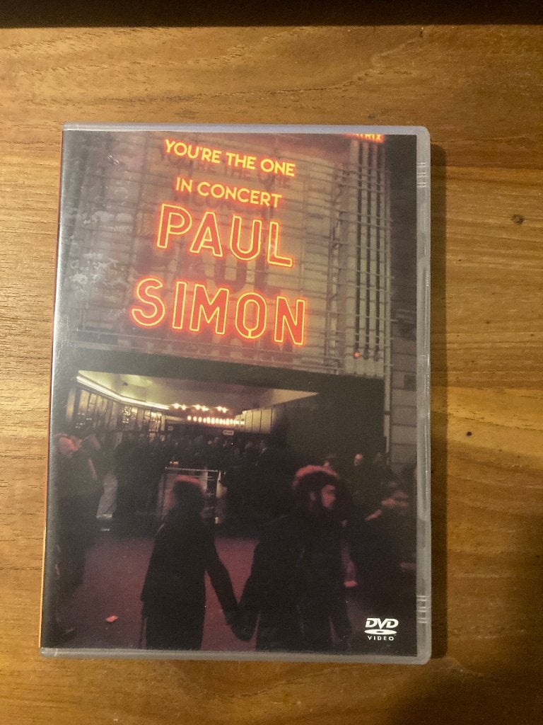 DVD Paul Simon - You're the one In concert, Alle leeftijden, Verzenden, Zo goed als nieuw, Muziekvideo's