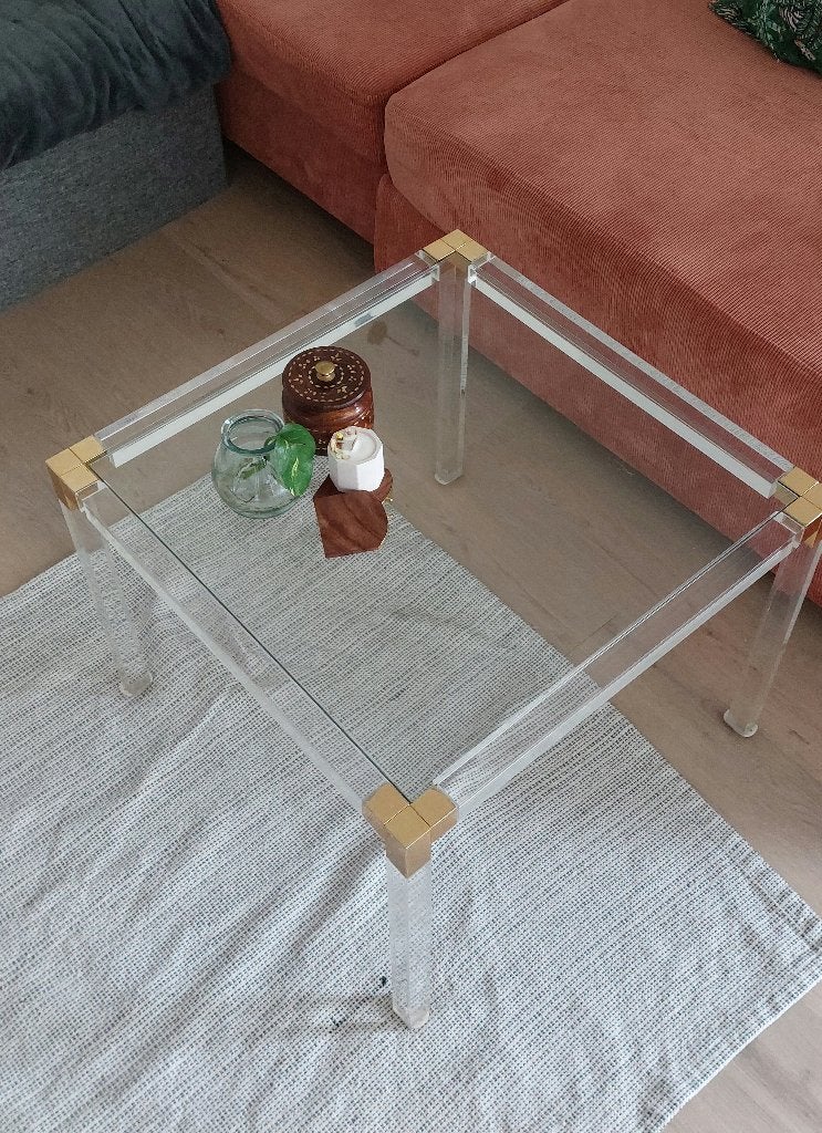 Vintage Coffee table by Charles Hollis, Huis en Inrichting, Tafels | Salontafels, Ophalen, Vintage 1970, 50 tot 100 cm, 50 tot 75 cm