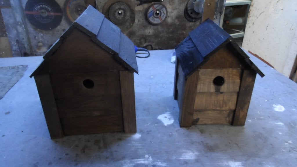 Broedhokje  en Voederhuisje  Nieuw, Tuin en Terras, Vogelhuisjes en Vogelbaden, Ophalen, Nieuw