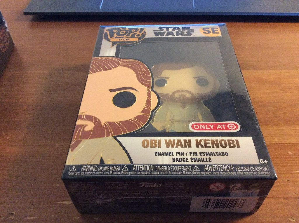 Funko Pop Pin Star Wars Obi Wan Kenobi SE. Enamel pin. Nieuw, Ophalen of Verzenden, Nieuw