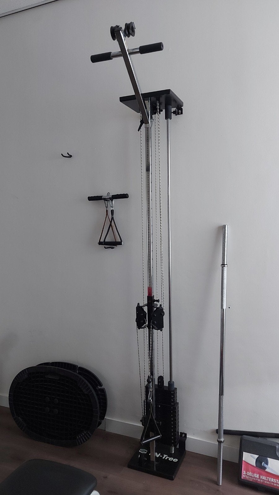Enraf-Nonius Pulley Trainingsapparaat - Krachttraining, Ophalen, Gebruikt, Rug, Overige typen