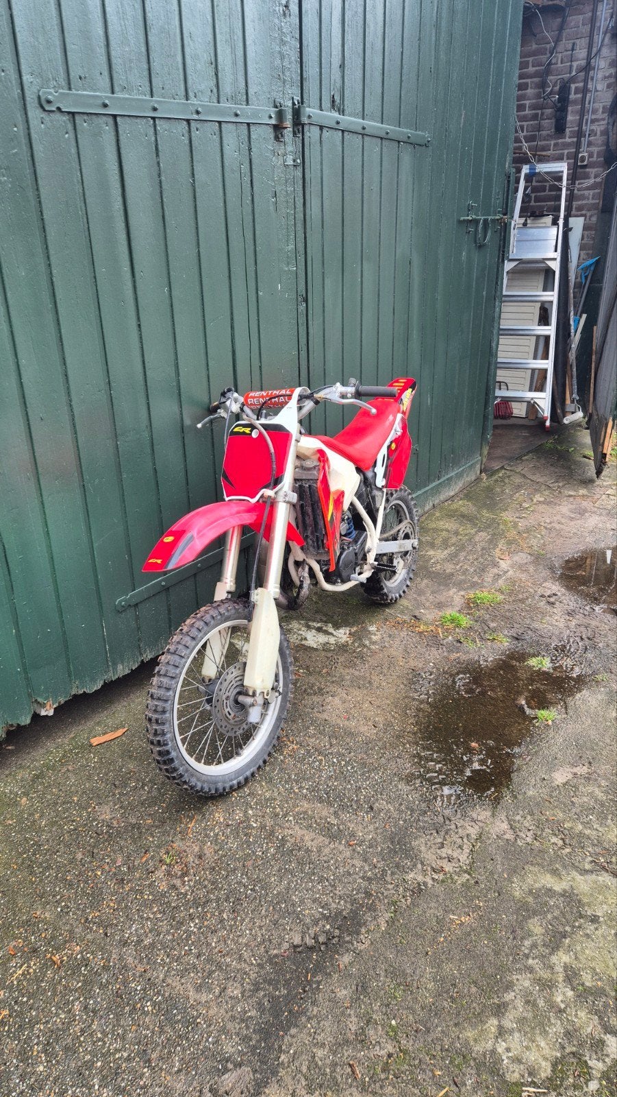 Honda cr 80, Ophalen, Honda