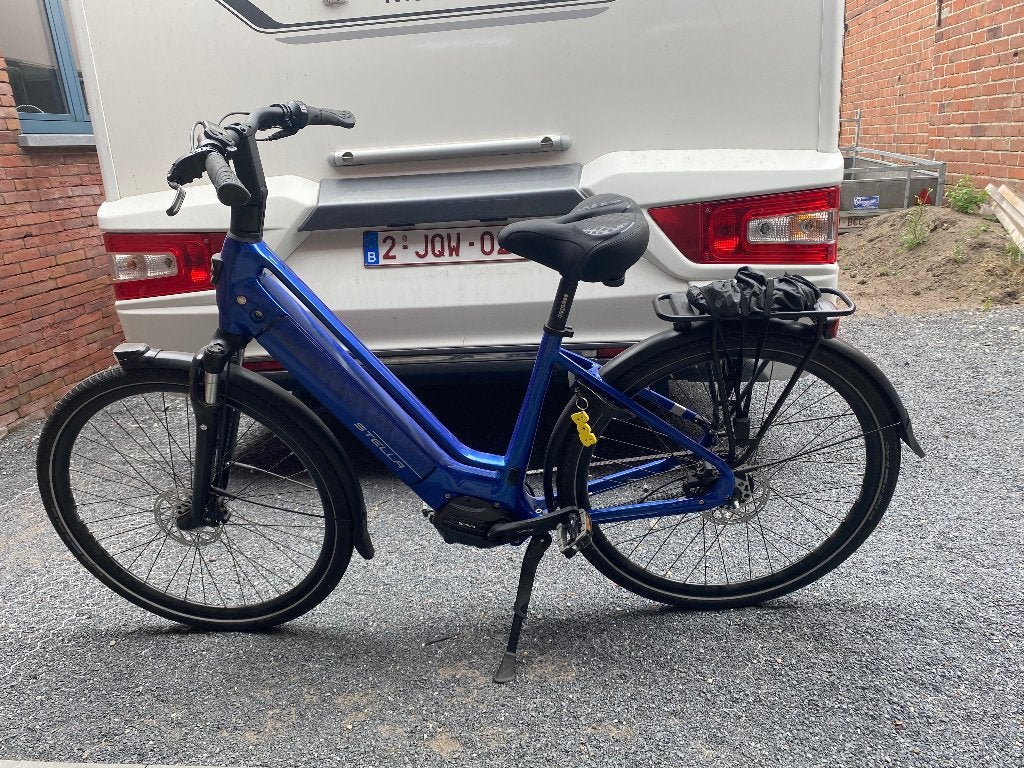 Stella electrice fiets, 47 tot 50 cm, Versnellingen, Zo goed als nieuw, Schijfrem
