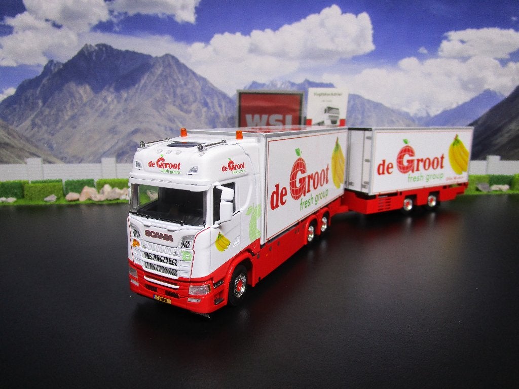 nieuw  wsi 02-3065 de groot fresh group hedel, Hobby en Vrije tijd, Modelauto's | 1:50, Ophalen of Verzenden, Nieuw, Bus of Vrachtwagen