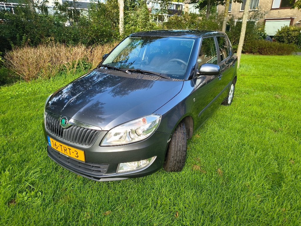 Skoda Fabia 1.2 TSI 63KW 2012 Grijs, Voorwielaandrijving, Euro 5, Stof, 40 €/maand