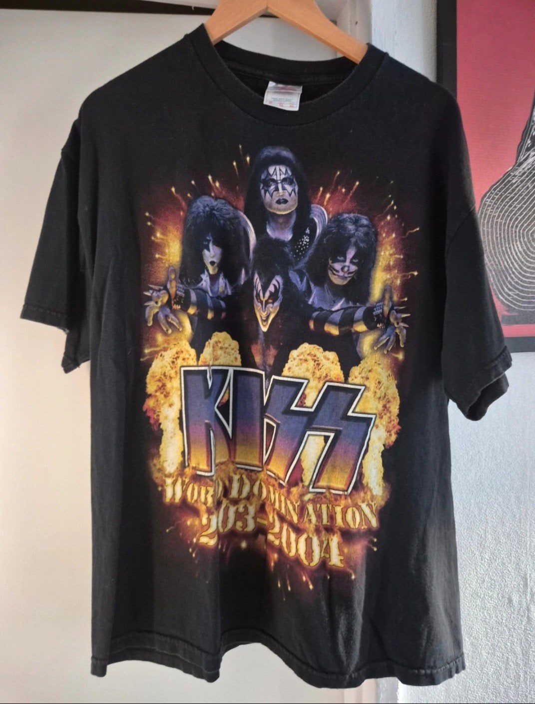 Kiss band t-shirt, Verzamelen, Ophalen of Verzenden, Zo goed als nieuw