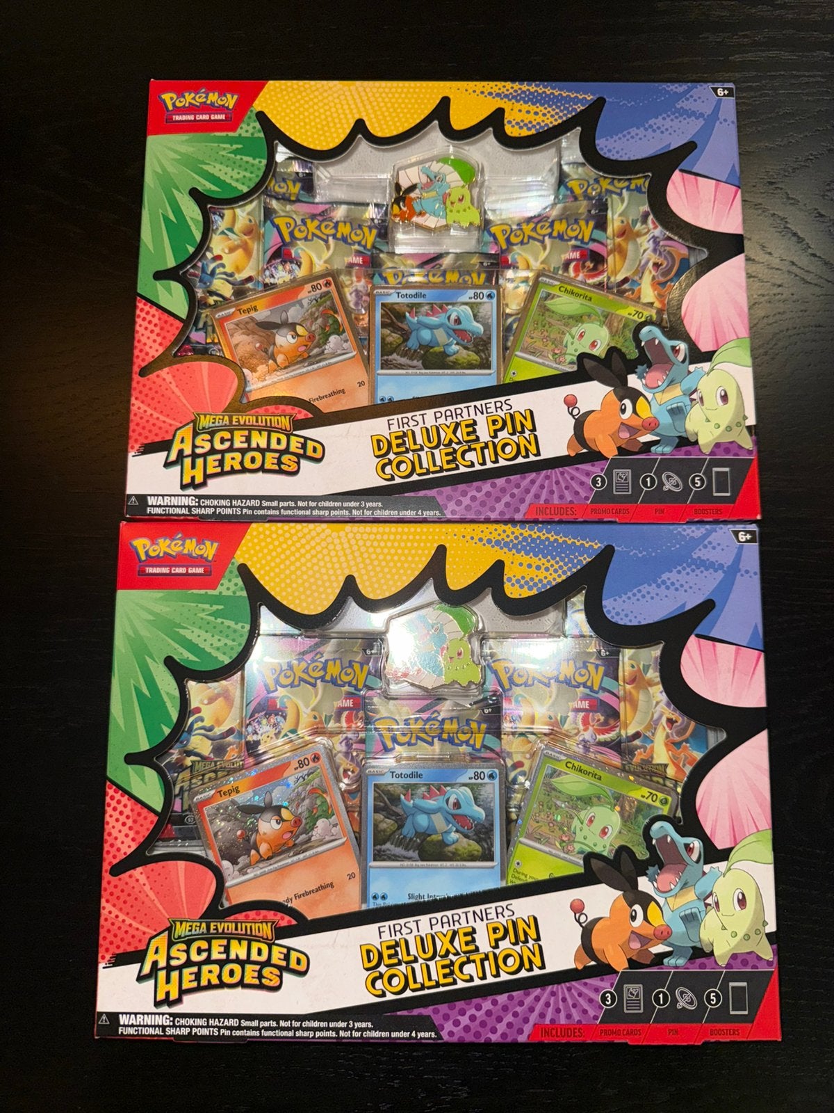 Pokémon First Partners Deluxe Pin Collection (2 stuks), Ophalen of Verzenden, Nieuw, Overige typen
