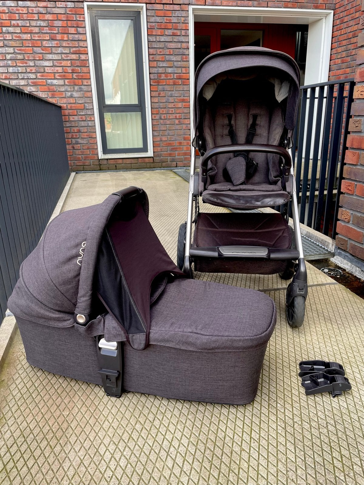 Nuna Mixx Kinderwagen met Reiswieg / Stroller with Carrycot, Zo goed als nieuw, Combiwagen, Met reiswieg, Ophalen