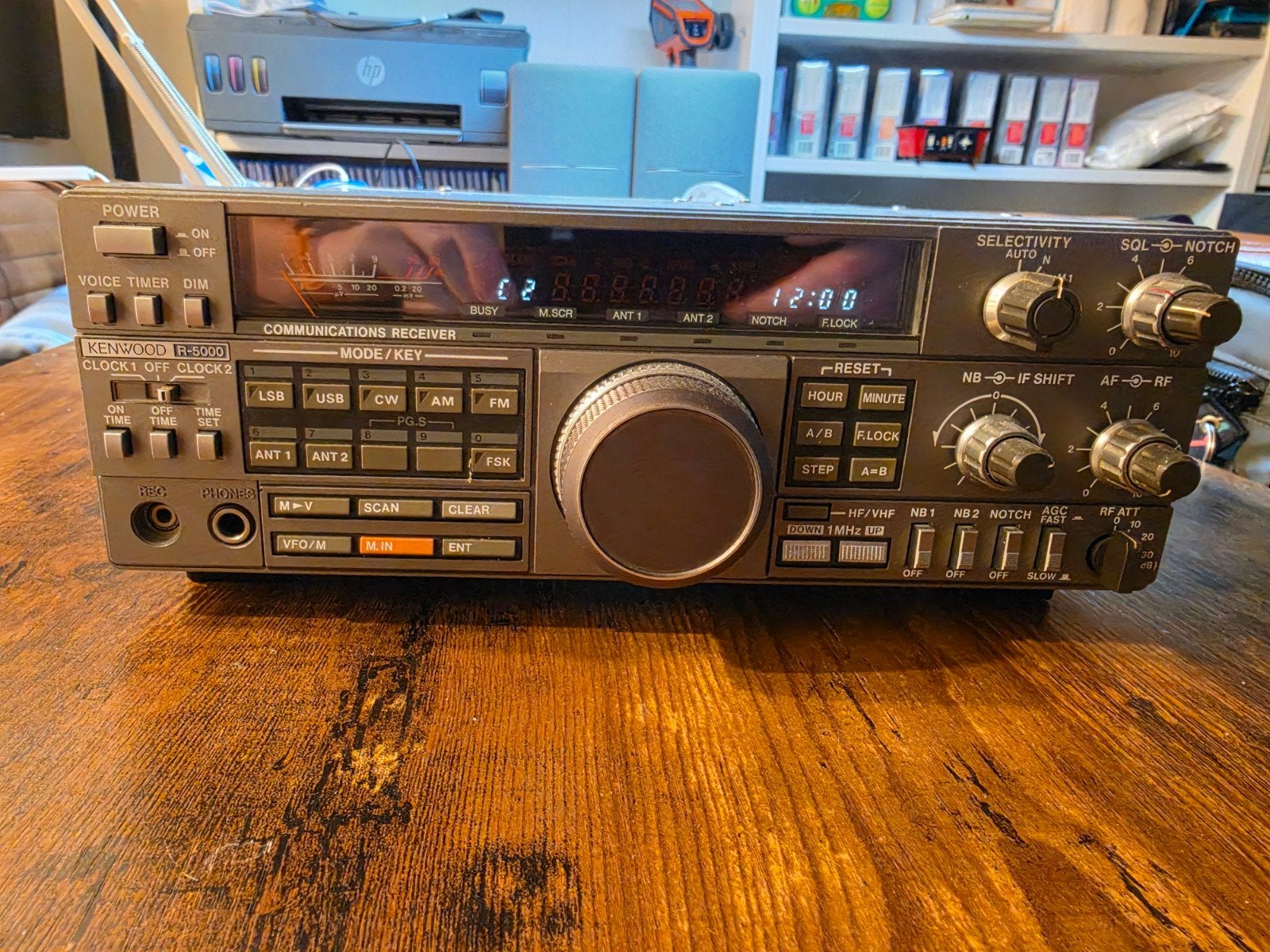 Kenwood R-5000 Communicatie Ontvanger Wereldontvanger, Audio, Tv en Foto, Ophalen, Gebruikt, Wereldontvanger