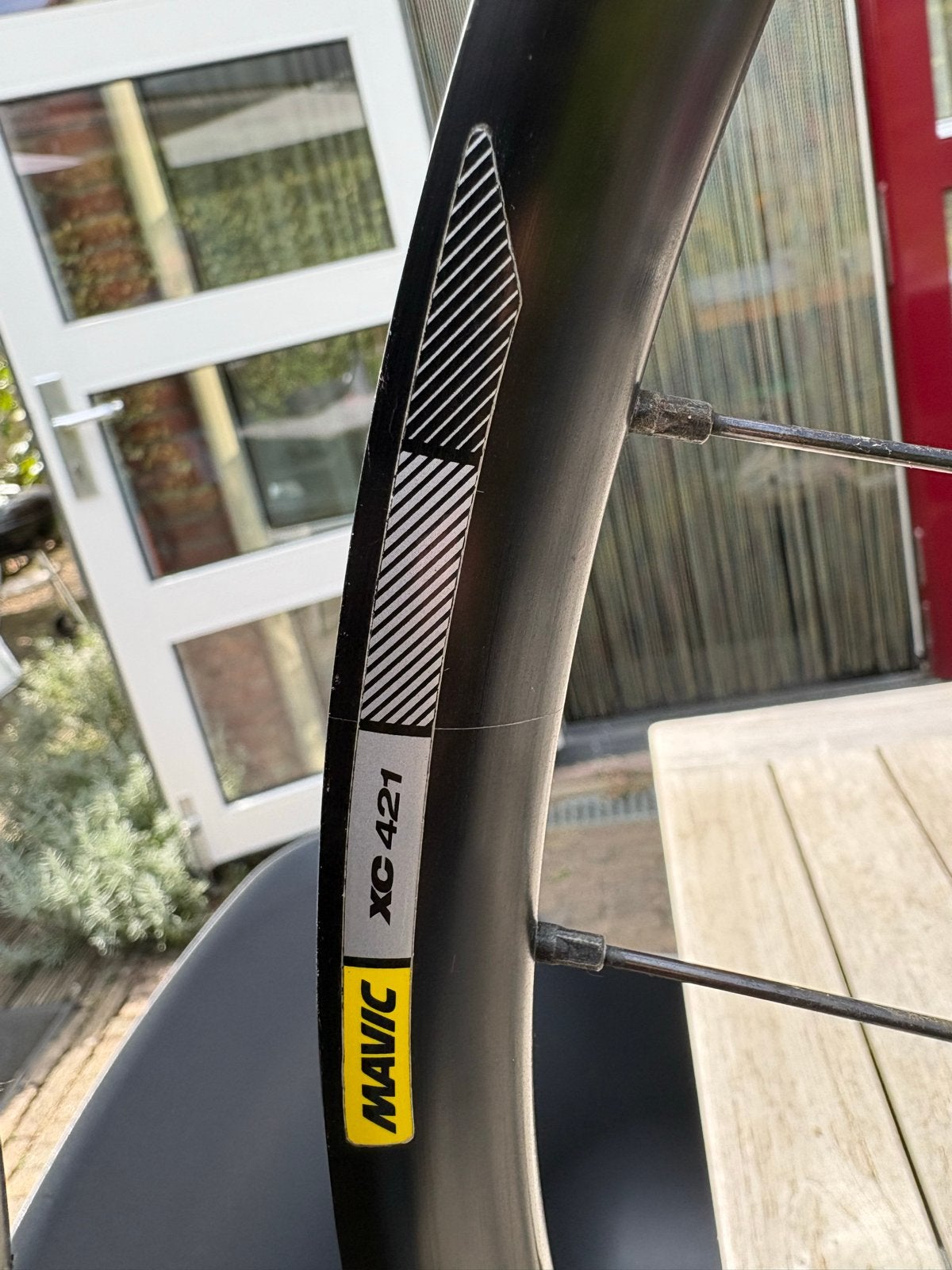 Mavic 27,5 inch voorwiel voor mountainbike, Wiel, Gebruikt, Ophalen of Verzenden, Aluminium