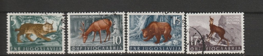 TSS Kavel 360065 Joegoslavië gest fauna, Ophalen, Joegoslavië, Gestempeld
