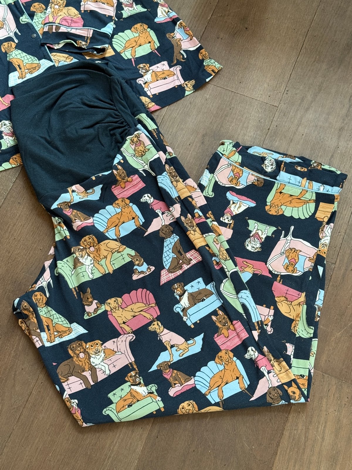 Zwangerschap Pyjama Set Maat L - Chelsea Peers, Kleding | Dames, Ophalen, Zo goed als nieuw, Maat 42/44 (L)