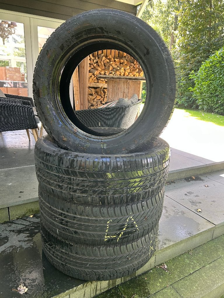 4 Goodyear Eagle SUV 4x4 zomerbanden – 255/60 R19 113W LR, Auto-onderdelen, Banden en Velgen, Gebruikt, 255 mm, Band(en), Terreinwagen