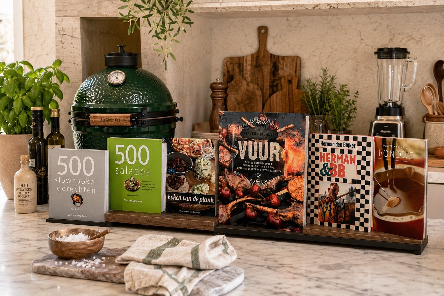Diverse kookboeken: van slowcooker tot BBQ en fondue, Boeken, Kookboeken, Gelezen, Voorgerechten en Soepen, Ophalen of Verzenden