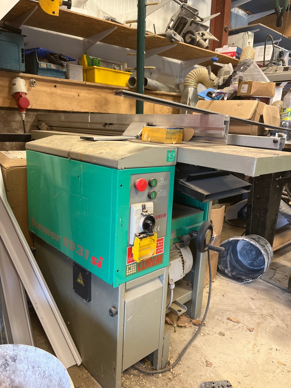 Lurem Former RD31si Vlak- en Vandiktebank 30cm, Doe-het-zelf en Verbouw, Gereedschap | Overige machines, Ophalen, Gebruikt