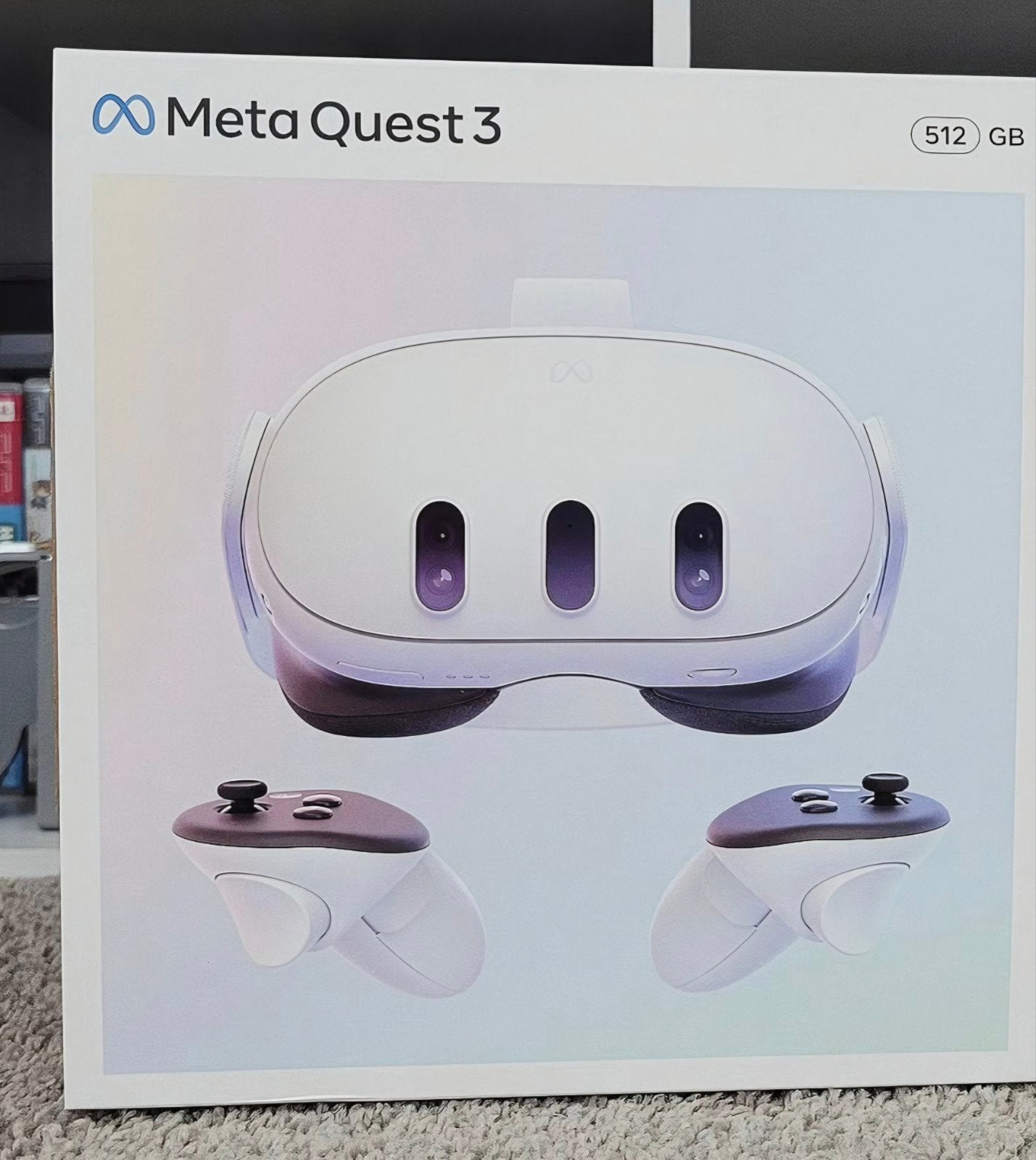 Nieuwe Meta Quest 3 512 GB VR-bril, Spelcomputers en Games, Virtual Reality, Ophalen of Verzenden