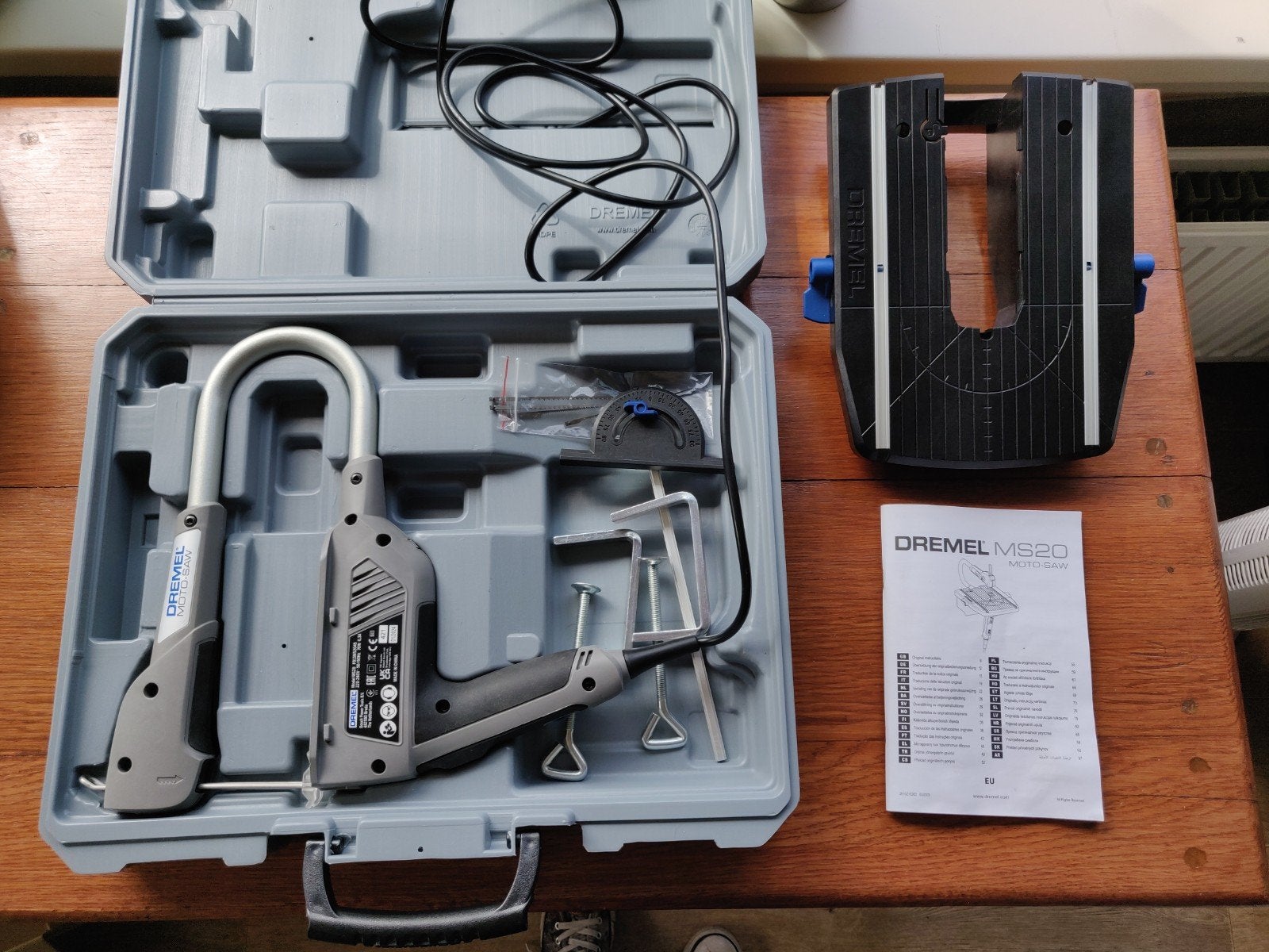 Dremel MS20, Ophalen of Verzenden, Gebruikt, Minder dan 400 watt, Kolomboormachine