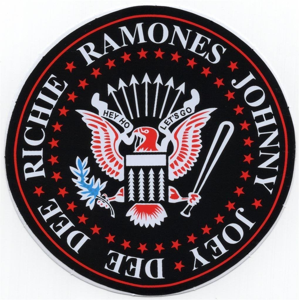 Ramones sticker #1, Verzenden, Nieuw, Foto of Kaart