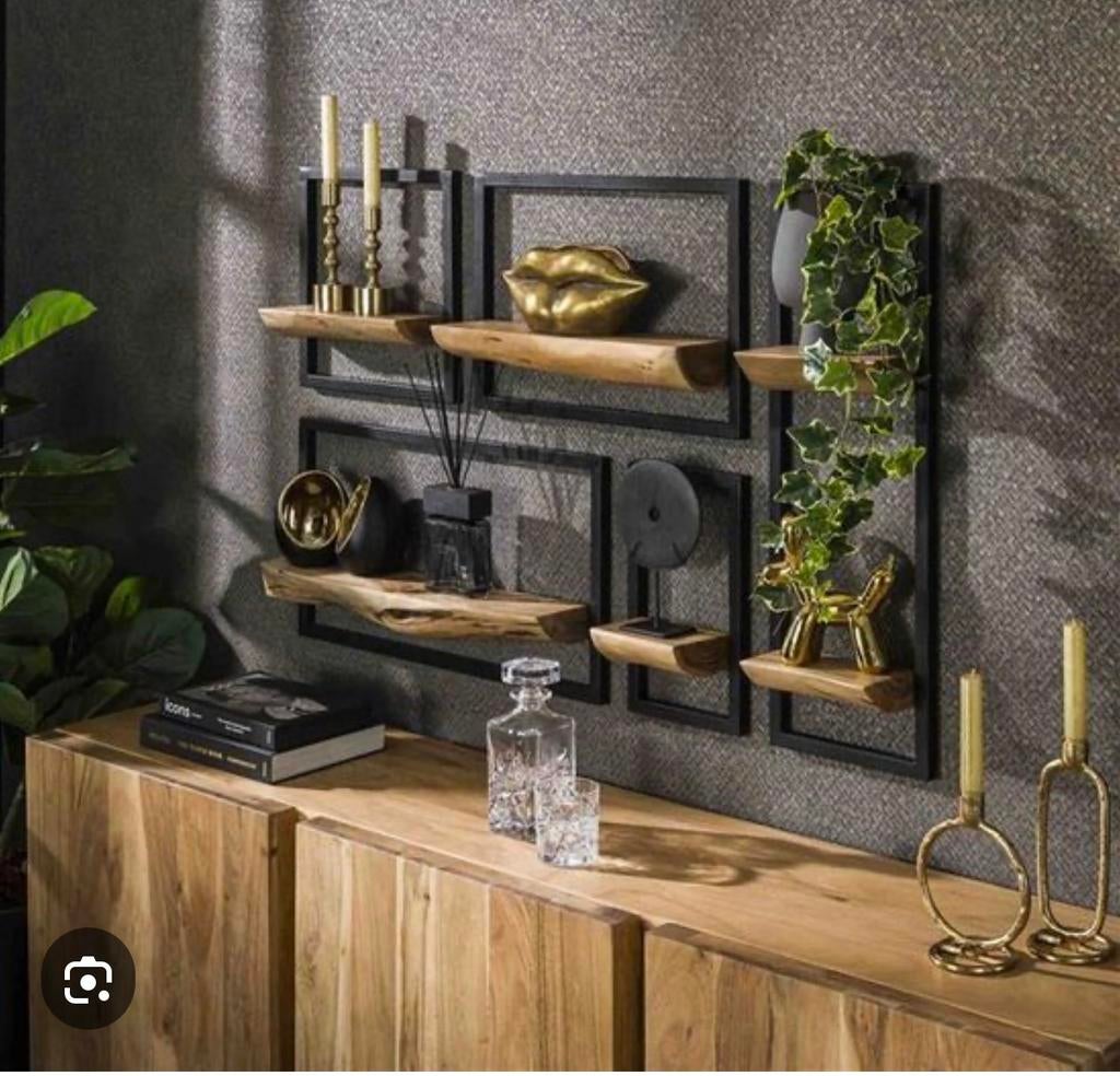 Wandmeubel Edson, Nieuw, Ophalen of Verzenden, Minder dan 150 cm, Minder dan 100 cm