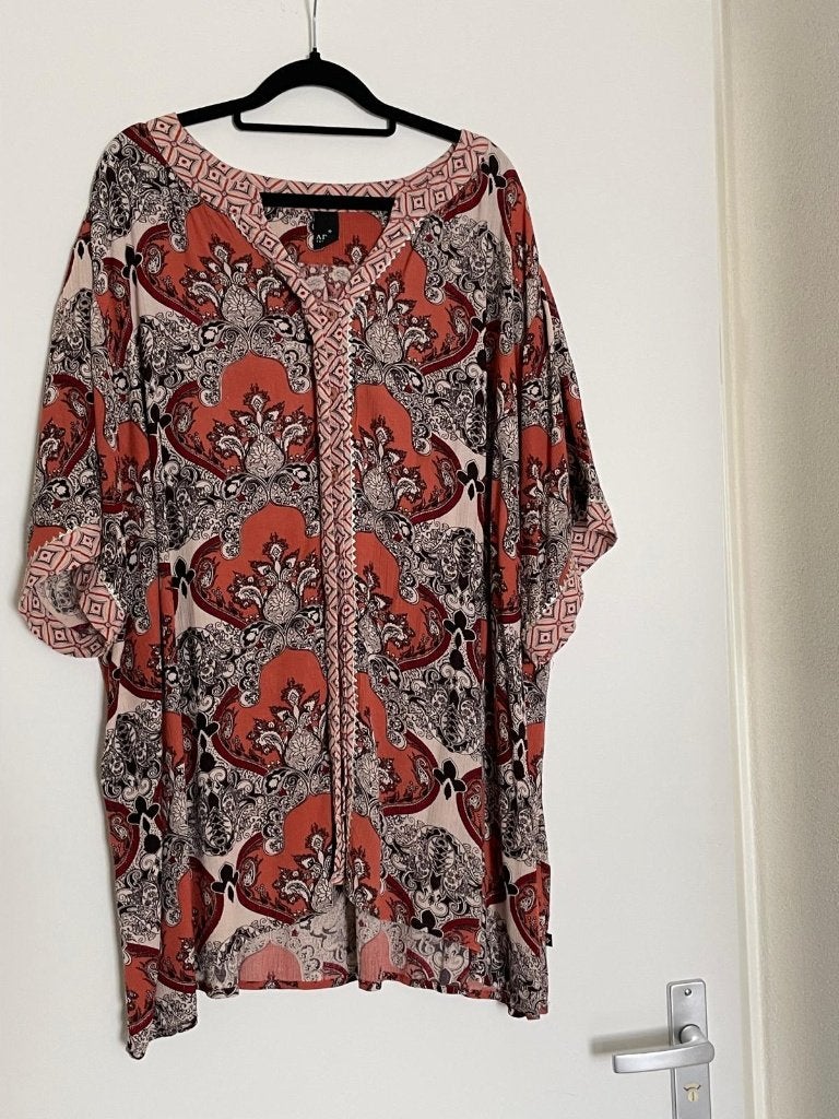 dames grote maten blouse Adia 54/56 XL, Kleding | Dames, Grote Maten, Meerkleurig, Blouse of Tuniek, Ophalen of Verzenden, Adia