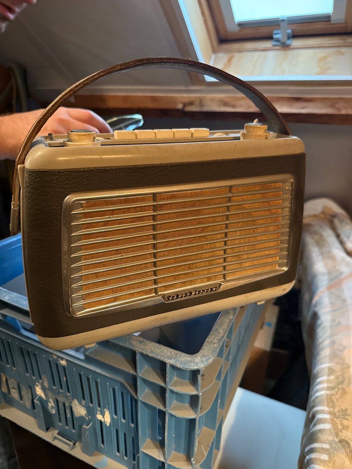 Schaub-Lorenz Touring T40 Automatic Transistorradio (ca. 196, Ophalen of Verzenden, Gebruikt, Transistorradio