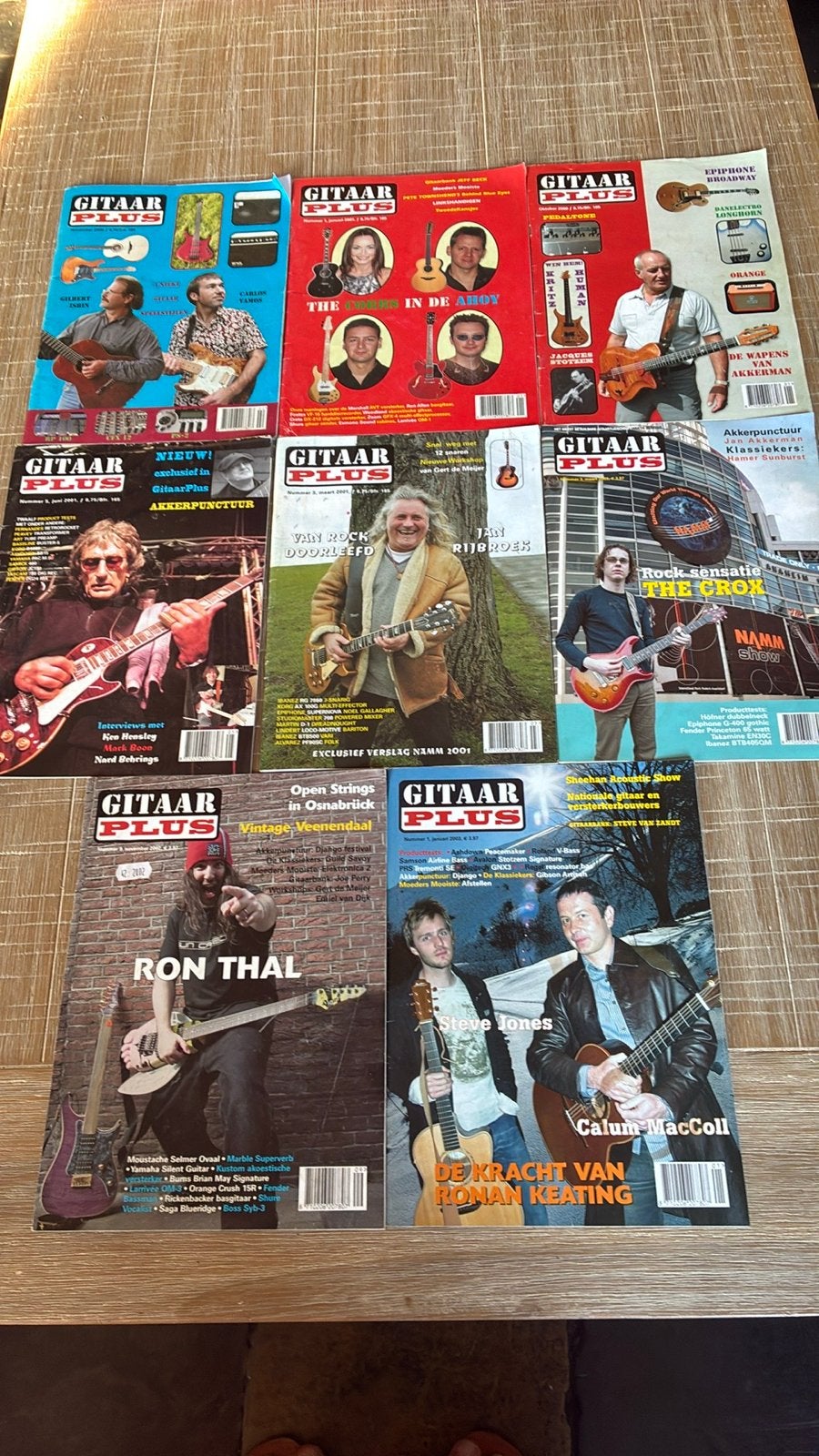 Gitaar Plus Tijdschriften - Diverse Uitgaven 2000-2003, Ophalen of Verzenden, Gelezen, Overige typen