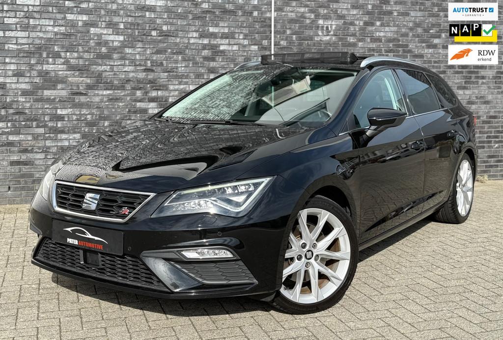 SEAT Leon ST 1.8 TSI FR 180pk Aut|Panoramadak|Dealer Ondh|Se, 1272 kg, Gebruikt, 4 cilinders, Met garantie (alle)
