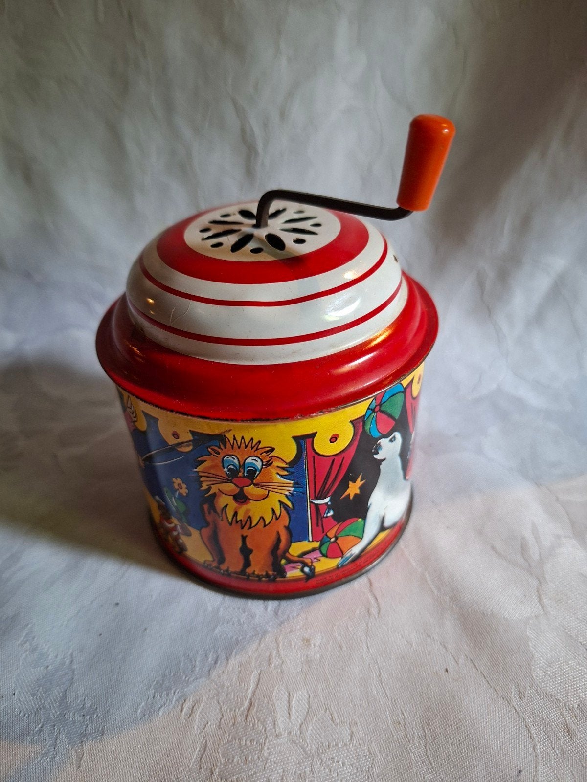 kinder muziek draaimolentje 9 x 9 cm, Antiek en Kunst, Verzenden