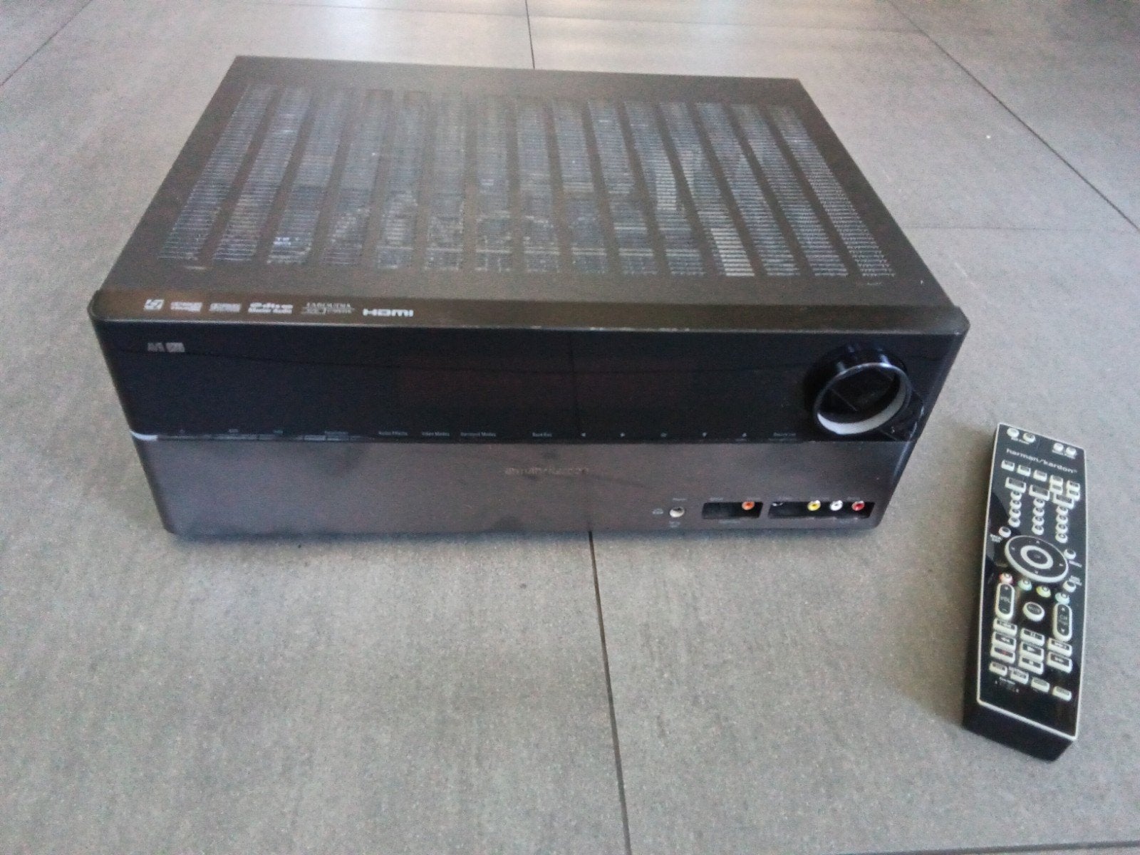 Harman Kardon AVR 255 - Werkende AV Receiver, Gebruikt, 60 tot 120 watt, Ophalen, Overige merken