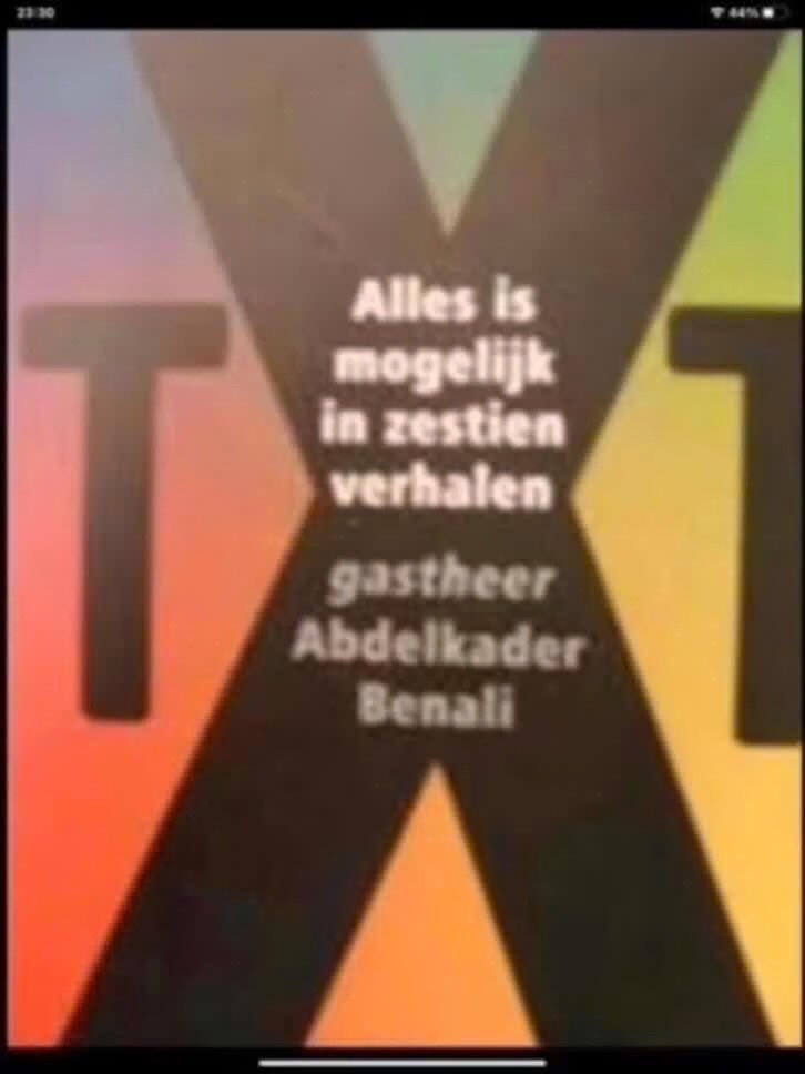 Alles is mogelijk in zestien verhalen - Abdelkader Benali, Gelezen, Ophalen of Verzenden, Nederland, Abdelkader Benali