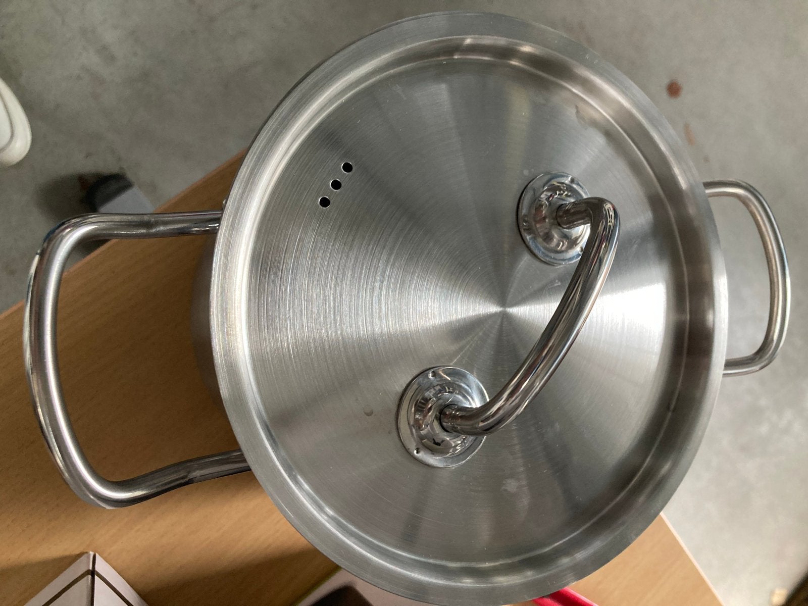 Hendi Kitchen Line Kookpan - Ø 16cm - RVS - Nieuwstaat, Huis en Inrichting, Ophalen of Verzenden, Zo goed als nieuw, Rvs, Kookpan