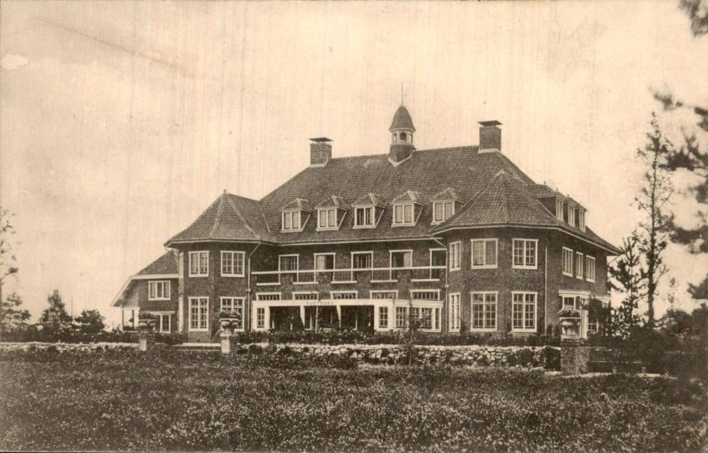 Esbeek - Pension Rustoord - voorgevel, Ophalen of Verzenden, 1920 tot 1940, Gelopen, Noord-Brabant