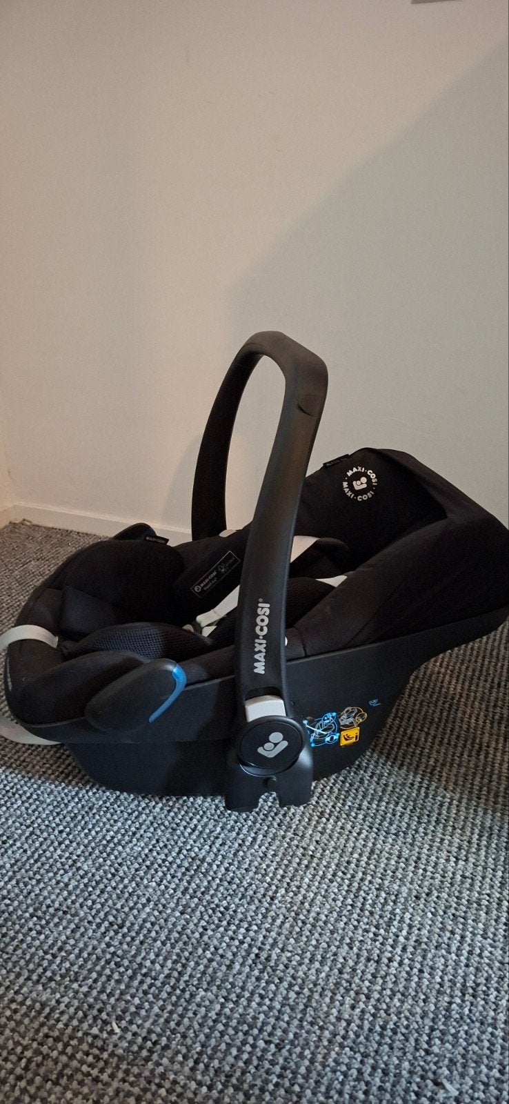 Maxi-Cosi 3-in-1 Kinderwagen met complete accessoires, Ophalen, Zo goed als nieuw, Combiwagen, Verstelbare duwstang