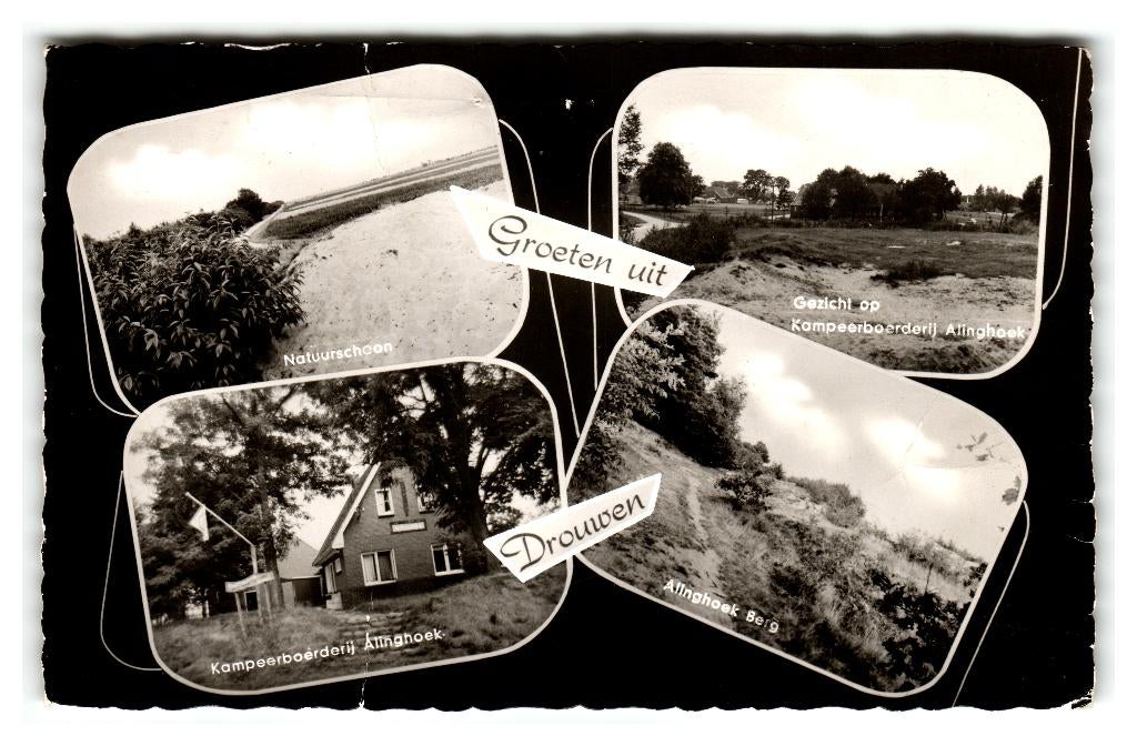 Drouwen, Groeten uit Drouwen. Lees beschrijving, Verzenden, 1960 tot 1980, Gelopen, Drenthe