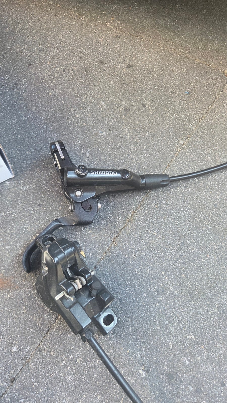 Shimano MT500 Hydraulische Schijfremmen met Rotors, Fietsen en Brommers, Fietsonderdelen, Remmen, Elektrische fiets, Ophalen of Verzenden