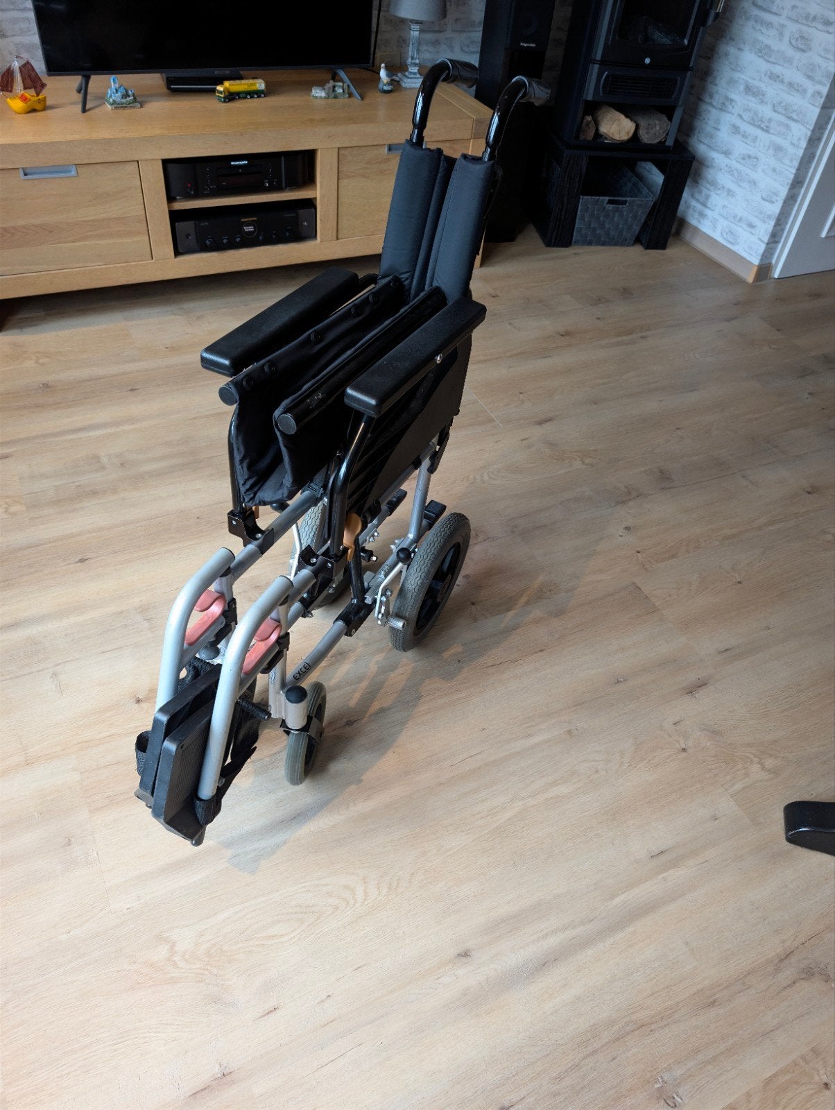 rolstoel, Diversen, Ophalen, Inklapbaar, Gebruikt, Duwrolstoel