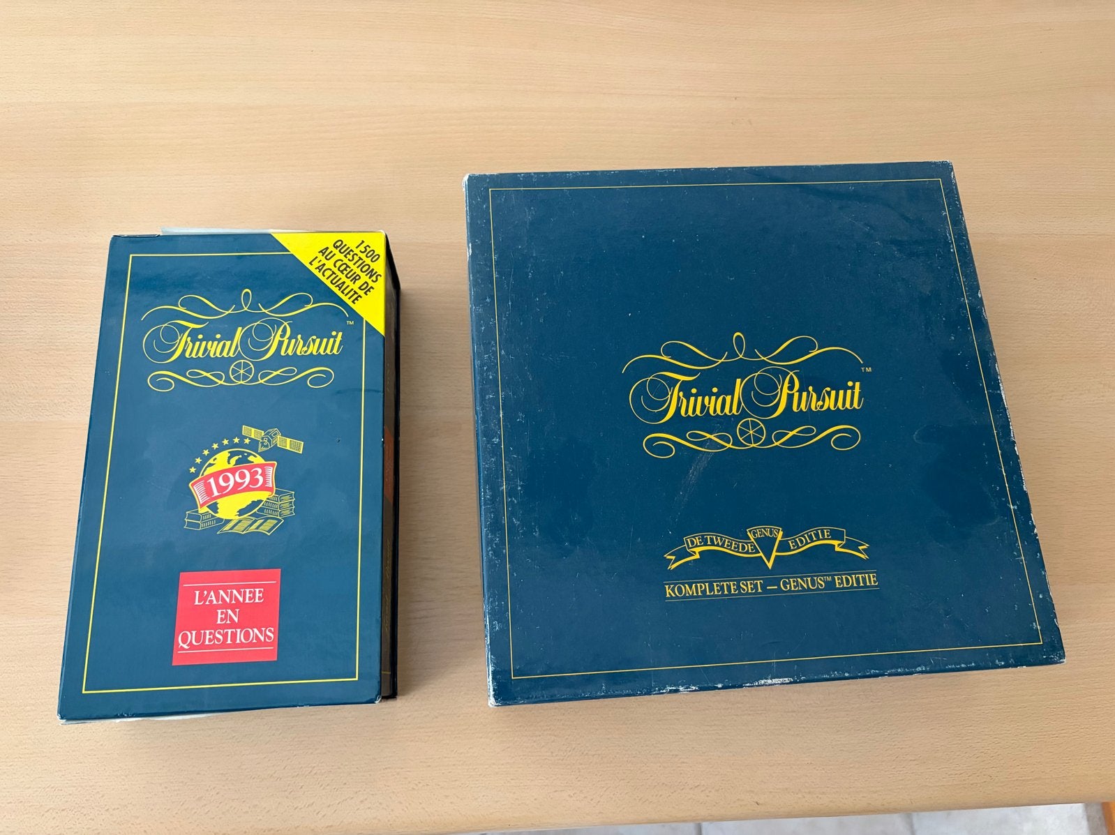 Trivial Pursuit Genus Editie & Jaar 1993 Uitbreiding, Drie of vier spelers, Ophalen, Zo goed als nieuw
