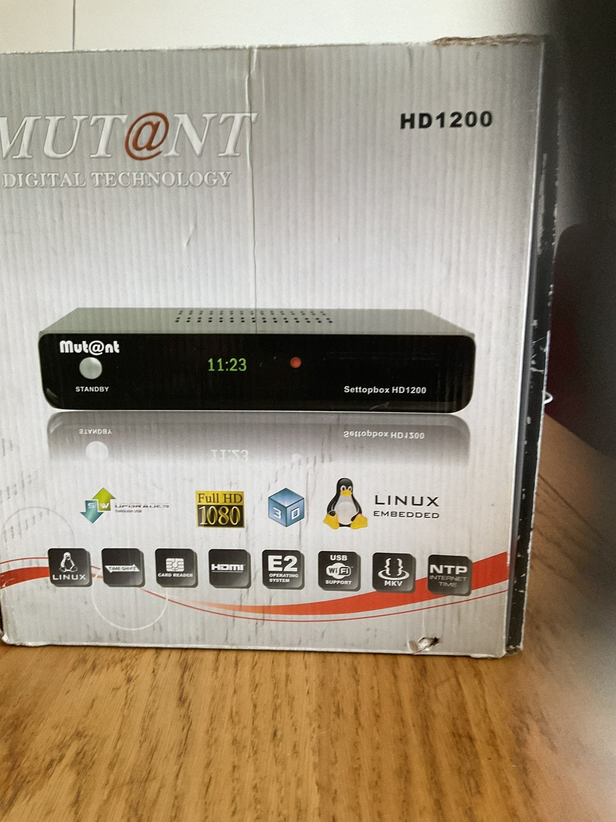 Satellietontvanger Mutant HD1200, Ophalen of Verzenden, Zo goed als nieuw, Dreambox