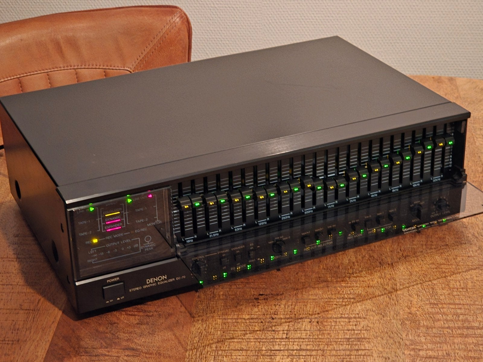 Denon DE-70 Stereo Graphic Equalizer, Audio, Tv en Foto, Ophalen, Gebruikt, Denon