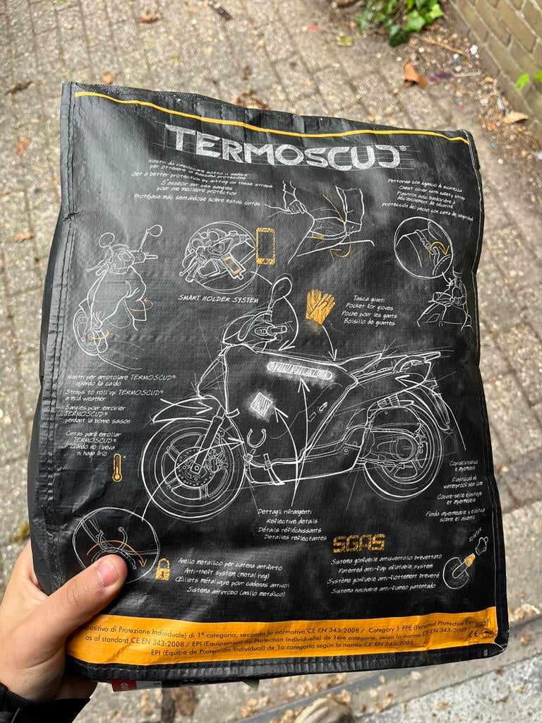 Zip Beenkleed Tucano, Ophalen, Zo goed als nieuw, Overige typen, Piaggio