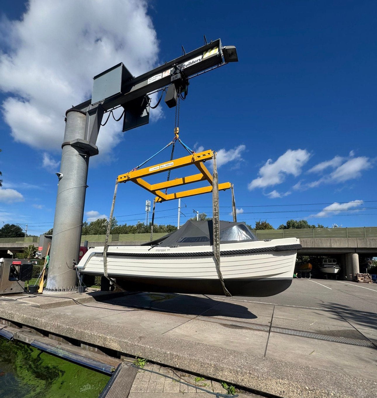 Interboat intender 7.00 meter uit 2023 met winterstalling, Ophalen, Overige merken, Gebruikt, Binnenboordmotor