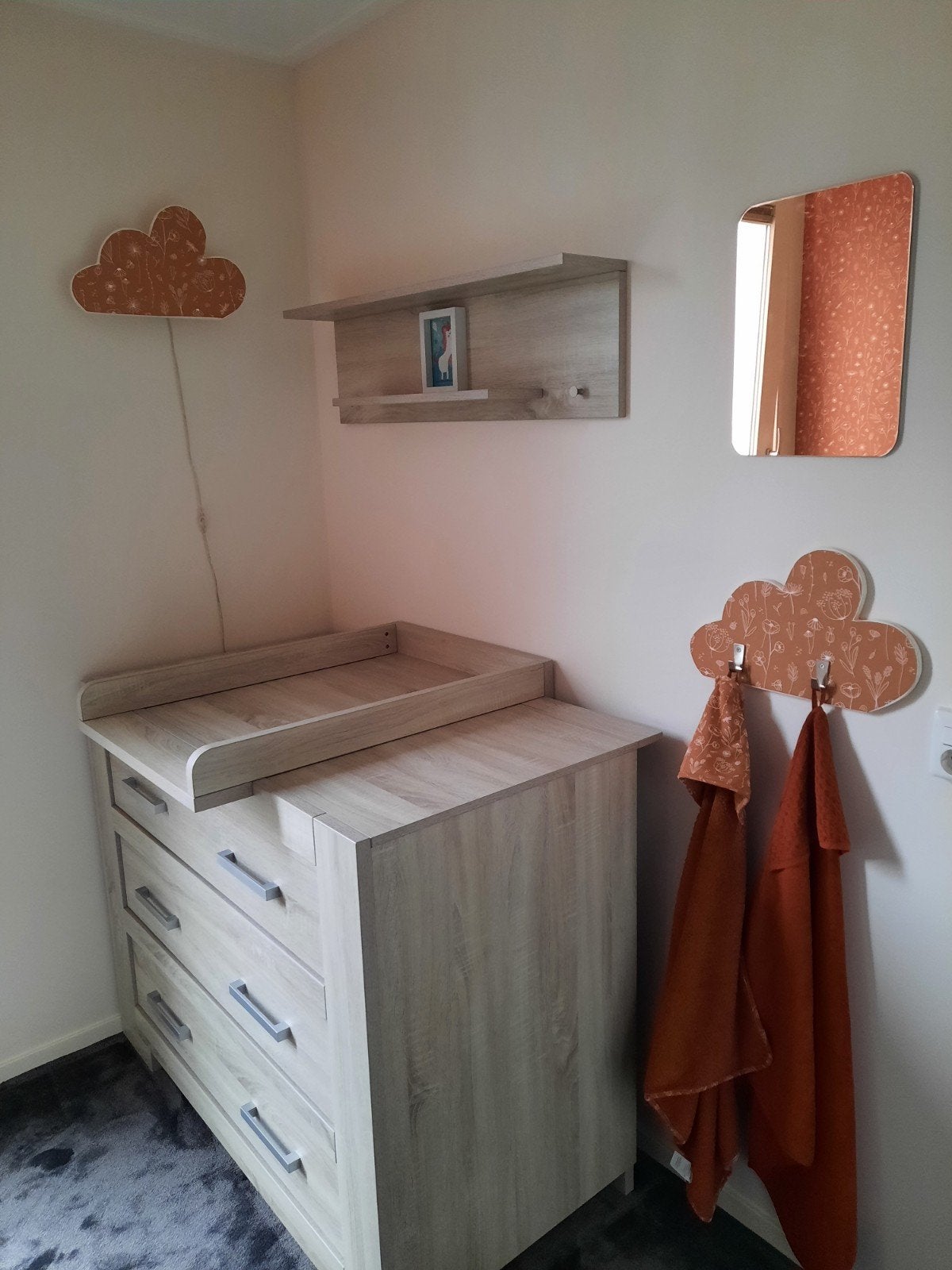 Commode Palermo met verschoontafel, Ophalen, Gebruikt, 50 tot 70 cm, 75 tot 100 cm