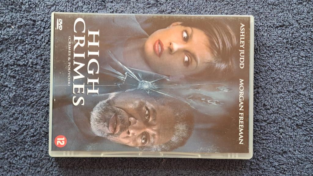 High Crimes "Jim Caviezel, Morgan Freeman, Ashley Judd", Alle leeftijden, Ophalen of Verzenden, Zo goed als nieuw, Actiethriller