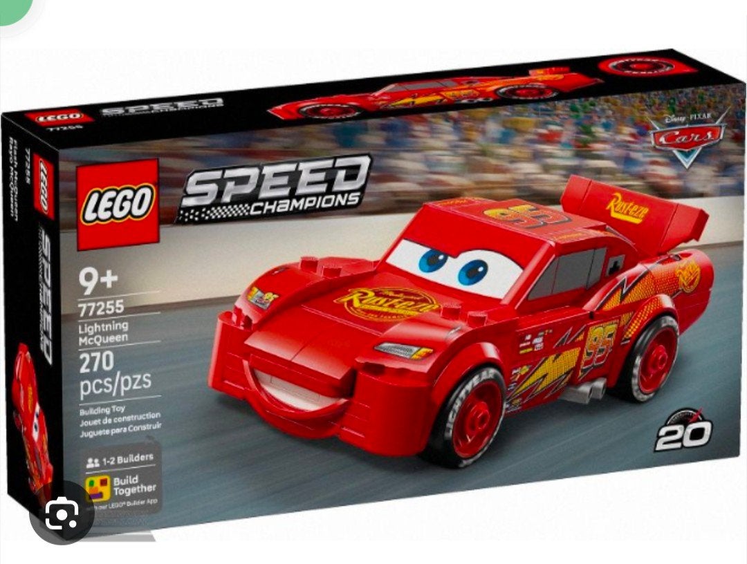 LEGO Speed Champions Lightning McQueen (77255), Lego, Nieuw, Complete set, Ongeopend/sealed