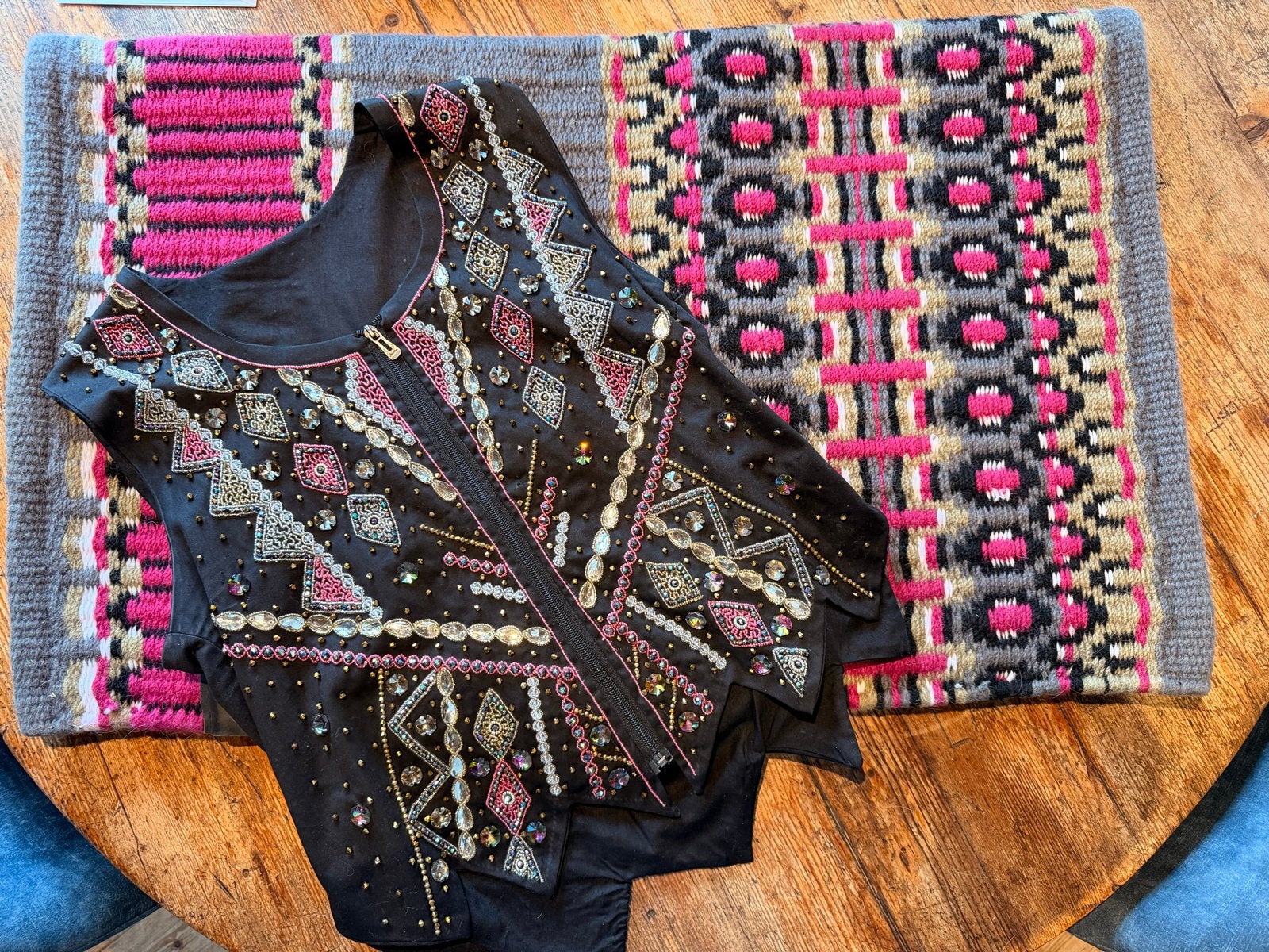 Western showset - singlet - blanket, Ophalen of Verzenden, Zo goed als nieuw, Overige disciplines